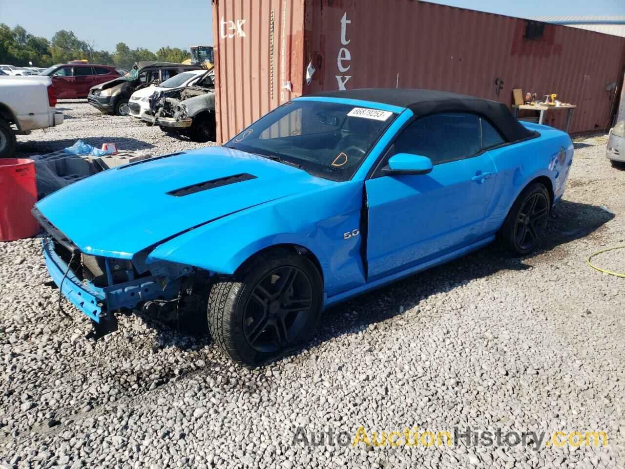 2013 FORD MUSTANG GT, 1ZVBP8FF0D5258104