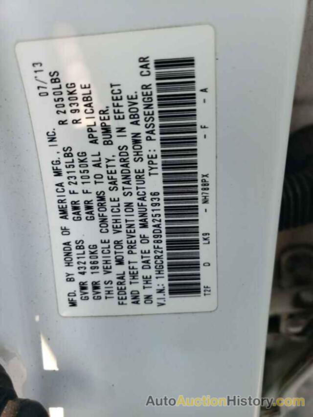 HONDA ACCORD EXL, 1HGCR2F89DA251936