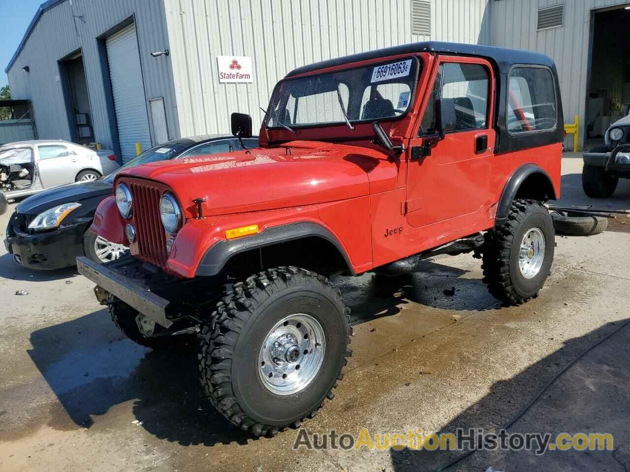 1986 JEEP CJ CJ7, 1JCCM87E0GT011461