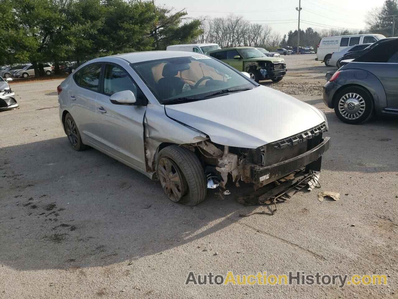 2018 HYUNDAI ELANTRA SEL, 5NPD84LF4JH393412