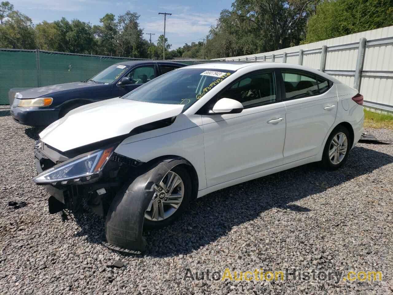 2019 HYUNDAI ELANTRA SEL, 5NPD84LF9KH454996