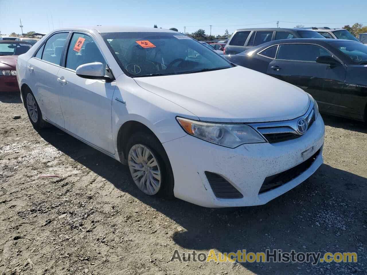 2014 TOYOTA CAMRY HYBRID, 4T1BD1FK6EU130453