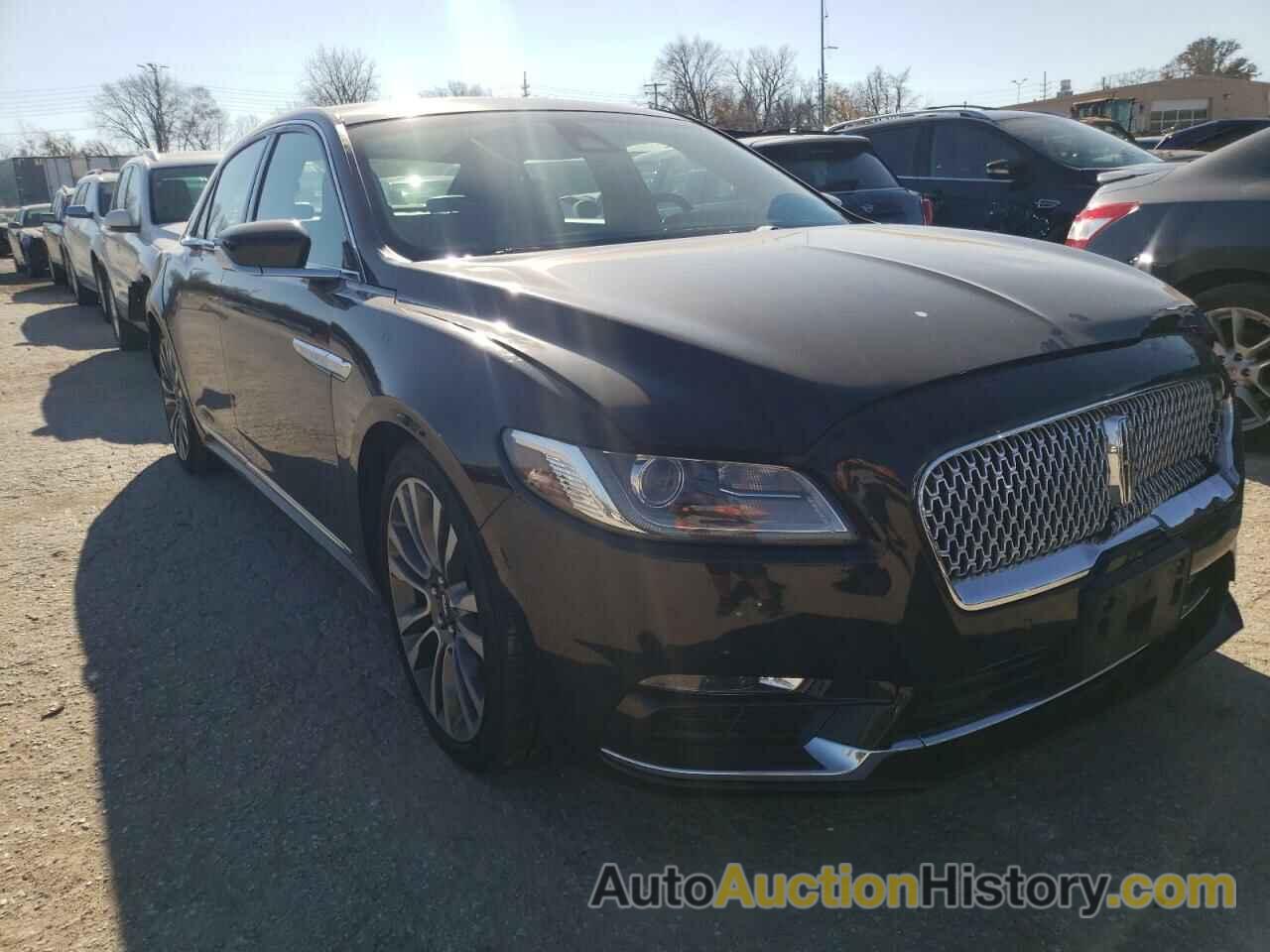 2017 LINCOLN CONTINENTL RESERVE, 1LN6L9NPXH5601387