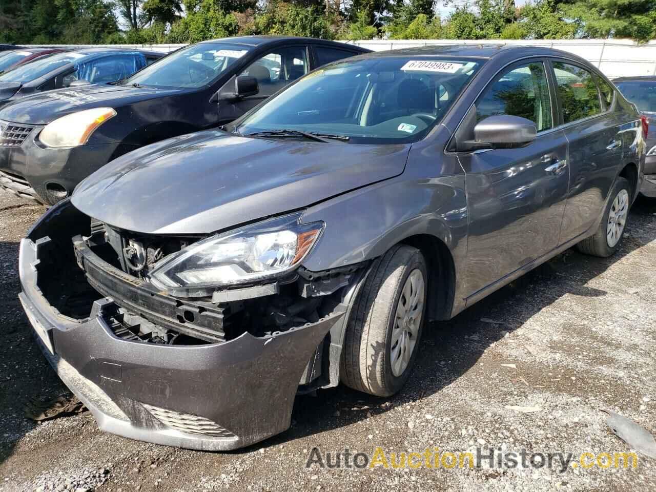 2018 NISSAN SENTRA S, 3N1AB7AP0JY221434