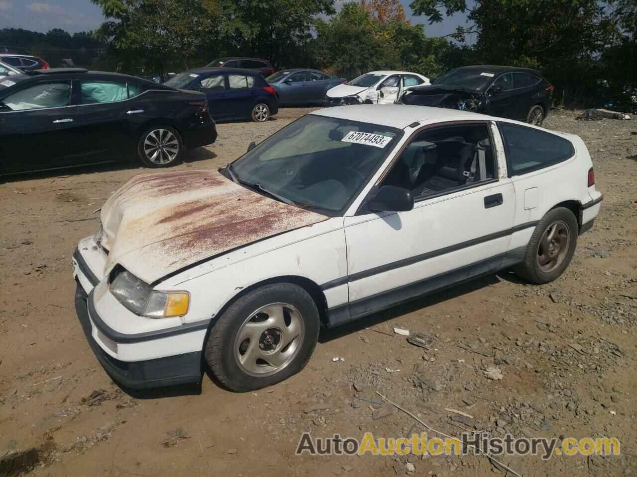 1991 HONDA CIVIC CRX 1.5 HF, JHMED8367MS004256