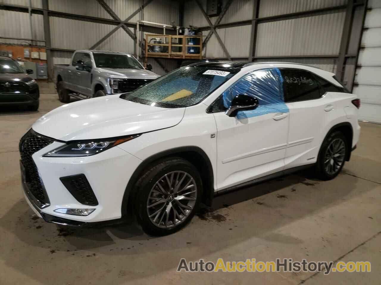 2022 LEXUS RX450 450H F-SPORT, 2T2YGMDA9NC082330