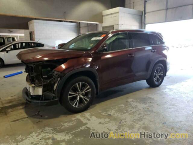 TOYOTA HIGHLANDER XLE, 5TDJKRFH7GS314722