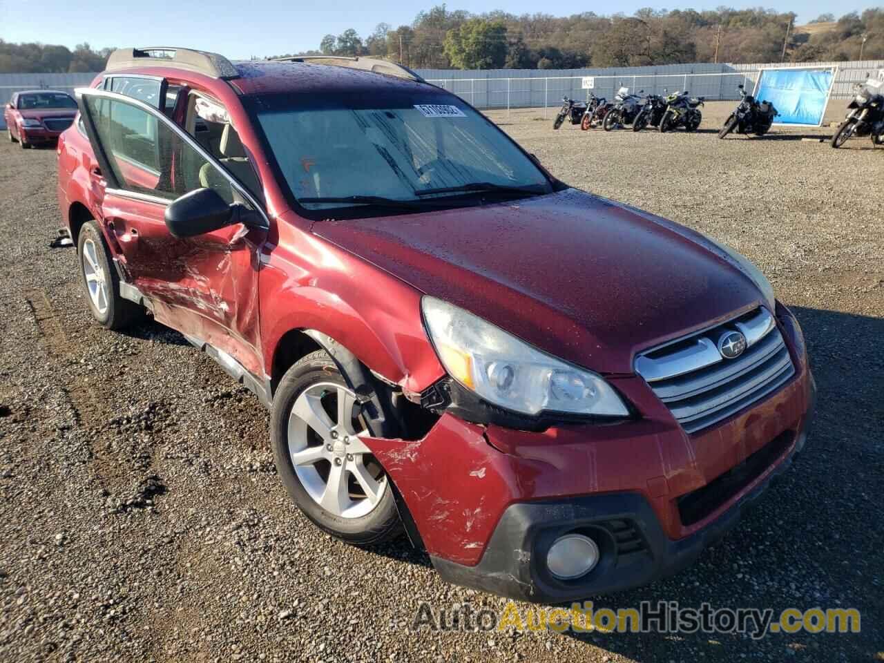 2014 SUBARU OUTBACK 2.5I, 4S4BRBAC6E3216214