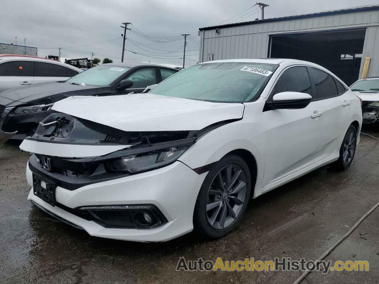 2019 HONDA CIVIC EX, JHMFC1F30KX010111