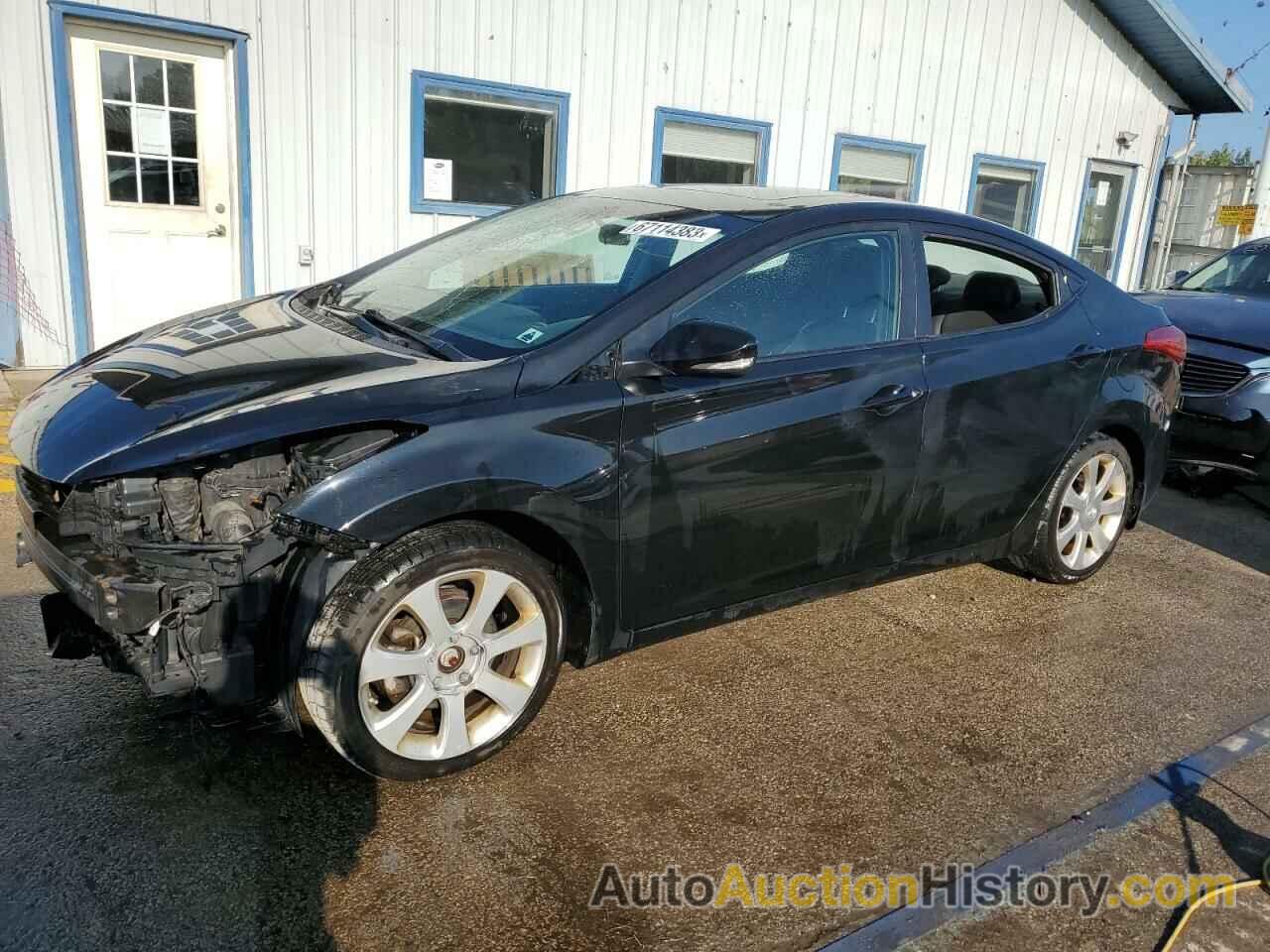 2013 HYUNDAI ELANTRA GLS, 5NPDH4AE4DH173119