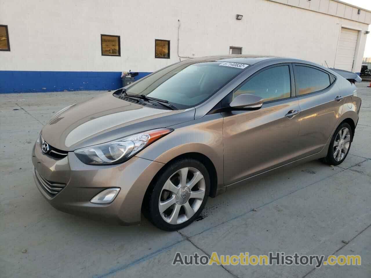 2013 HYUNDAI ELANTRA GLS, 5NPDH4AE1DH443858