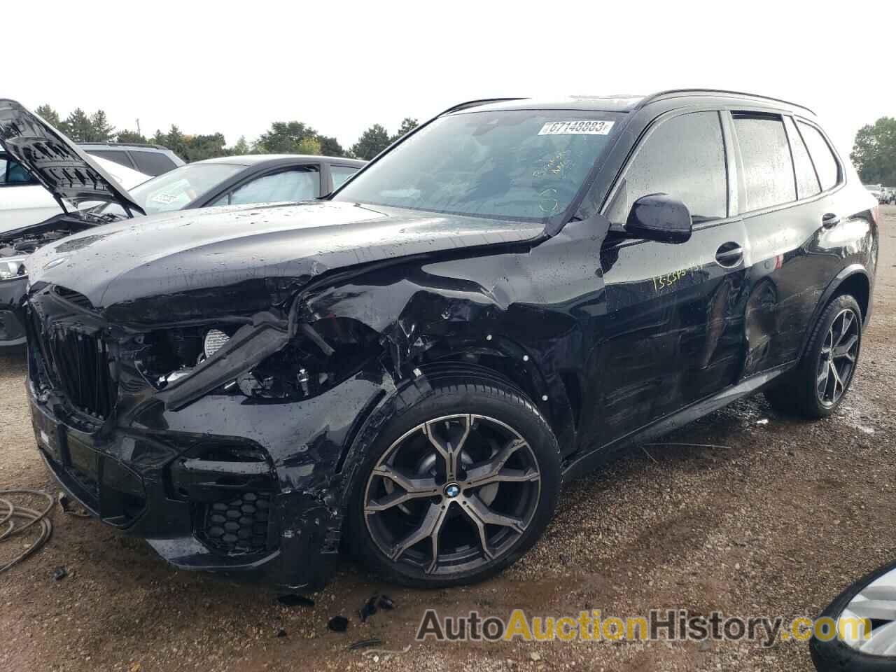 2021 BMW X5 XDRIVE40I, 5UXCR6C03M9F45548