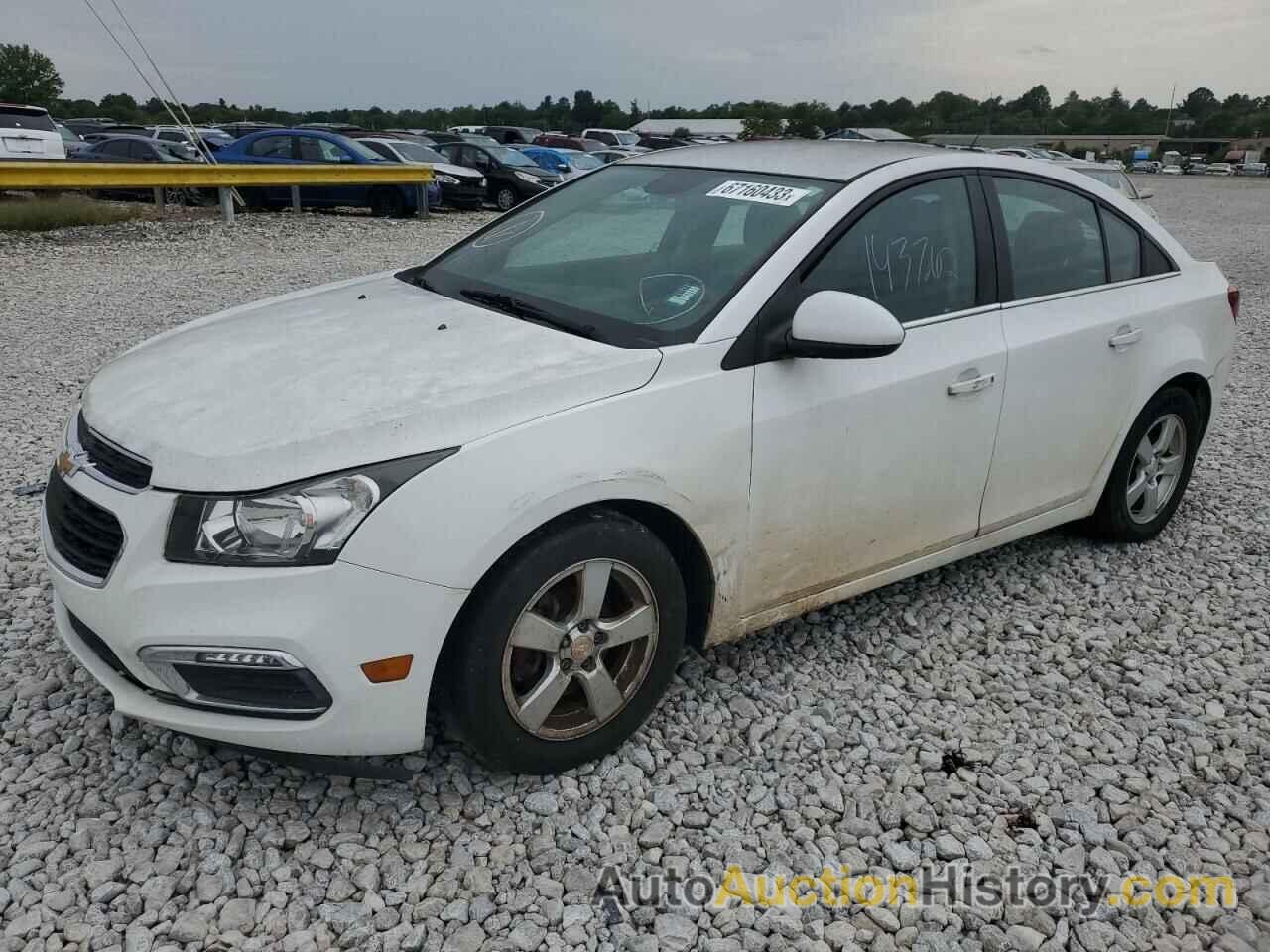 2016 CHEVROLET CRUZE LT, 1G1PE5SB6G7220216