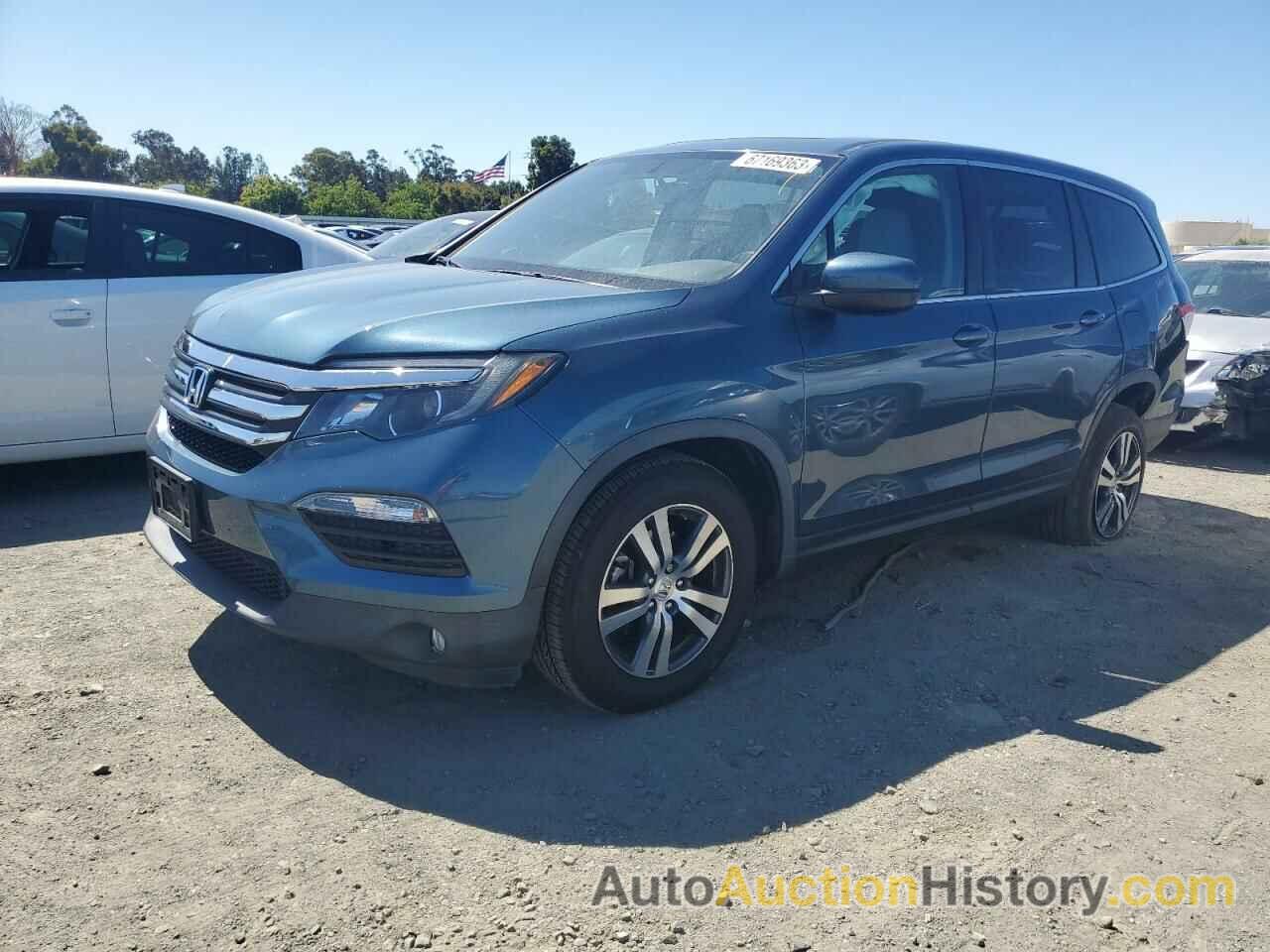 2017 HONDA PILOT EXL, 5FNYF6H57HB075800