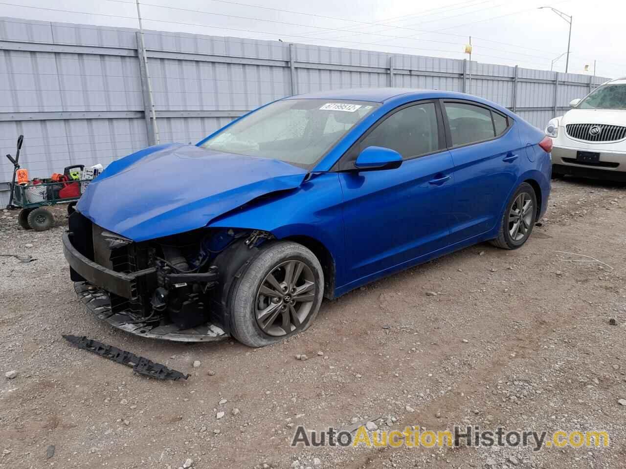 2018 HYUNDAI ELANTRA SEL, 5NPD84LF8JH335755