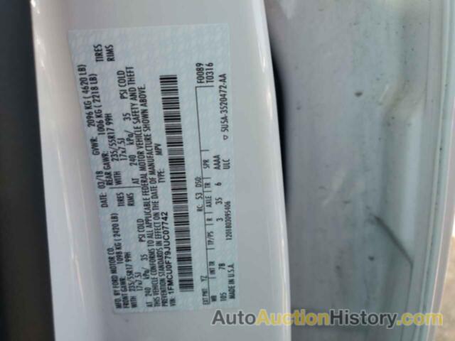 FORD ESCAPE S, 1FMCU0F79JUC07742