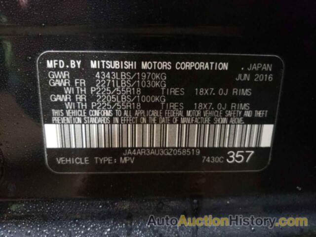 MITSUBISHI OUTLANDER ES, JA4AR3AU3GZ058519