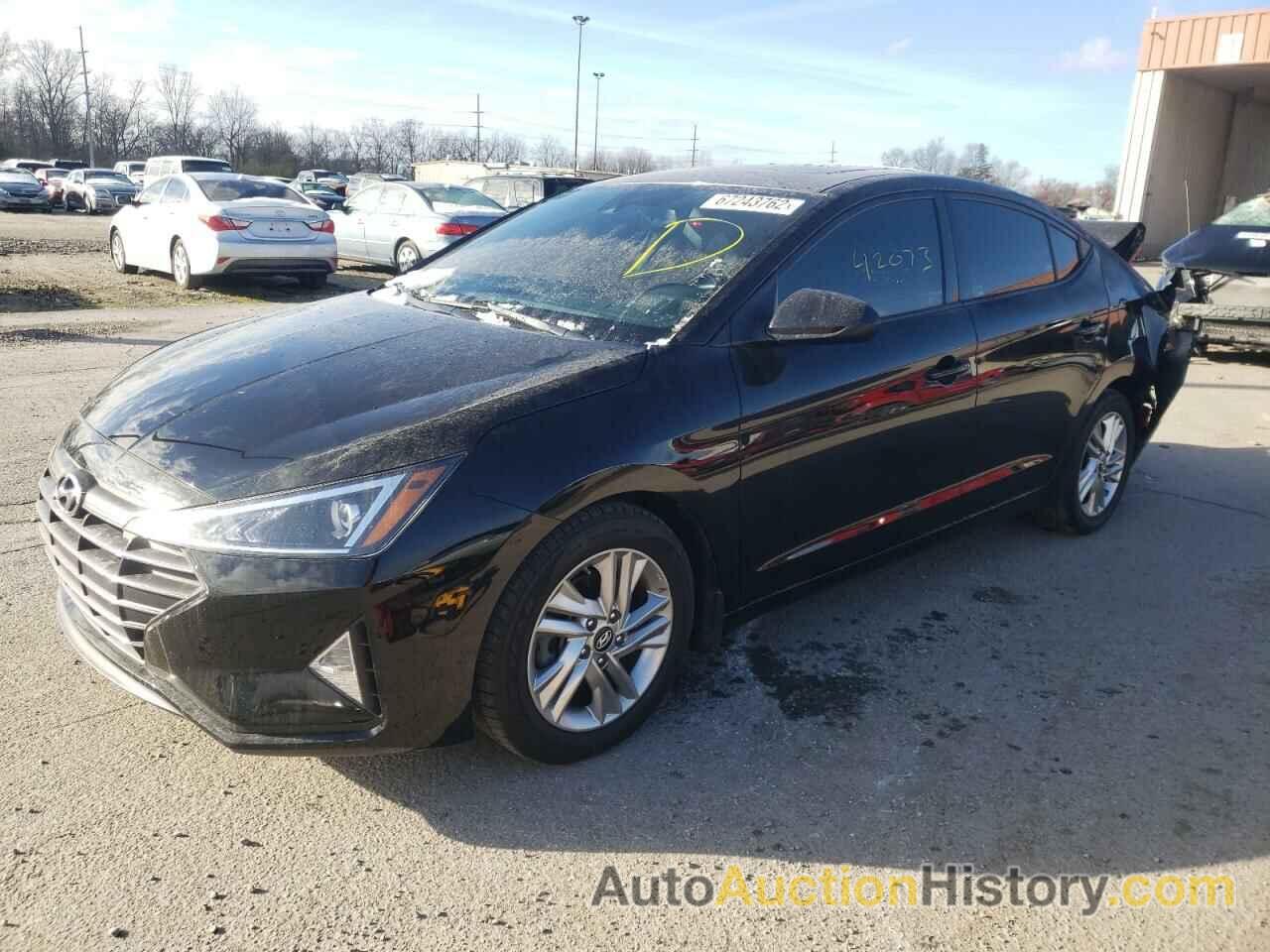 2019 HYUNDAI ELANTRA SEL, KMHD84LFXKU778265