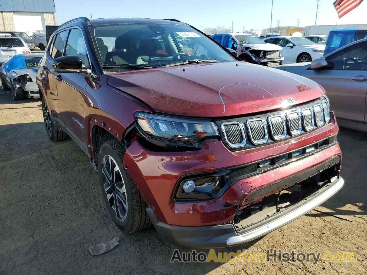 2022 JEEP COMPASS LIMITED, 3C4NJDCB7NT141424