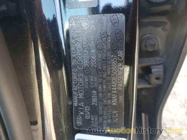 KIA FORTE EX, KNAFX4A83E5088857