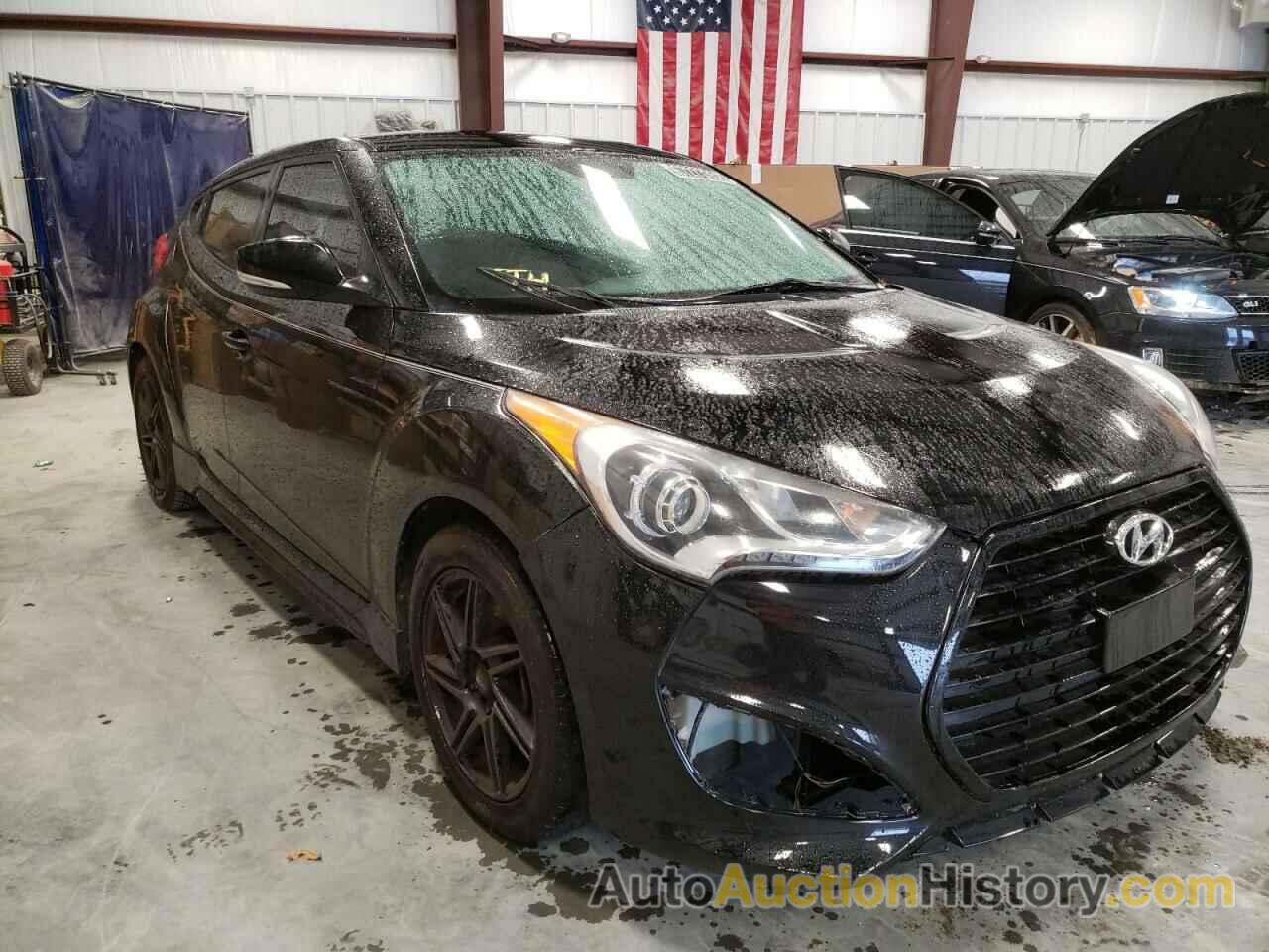 2013 HYUNDAI VELOSTER TURBO, KMHTC6AE8DU100228