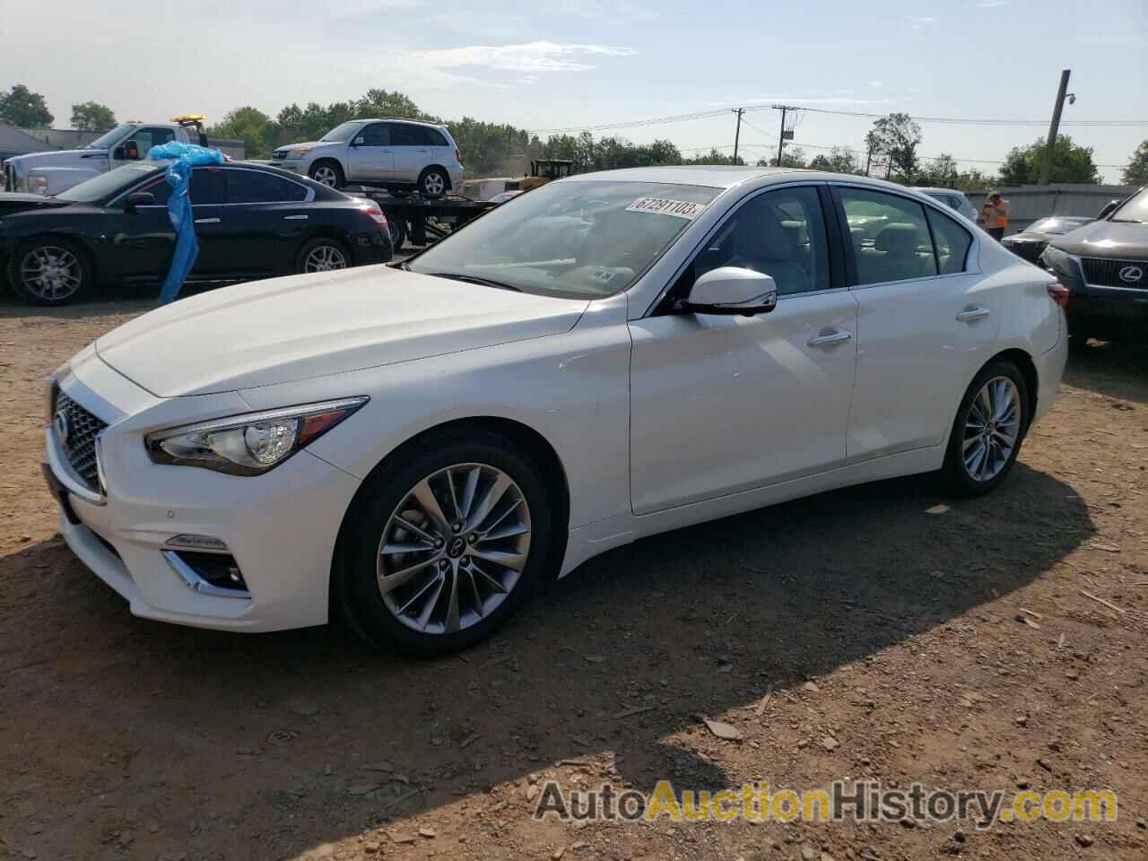 2022 INFINITI Q50 LUXE, JN1EV7BR7NM340096