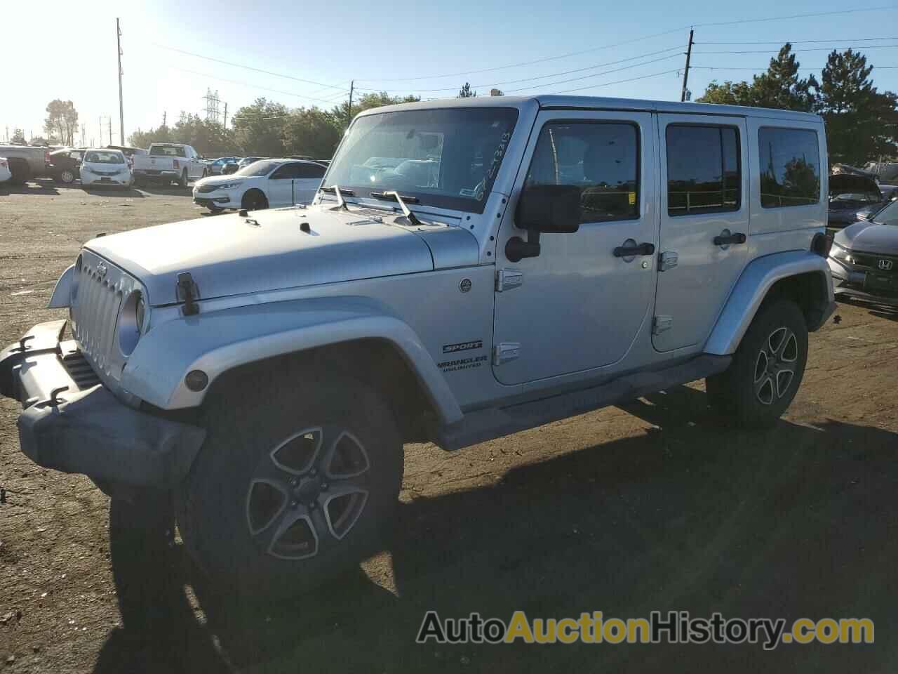 2012 JEEP WRANGLER SPORT, 1C4BJWDG2CL234708