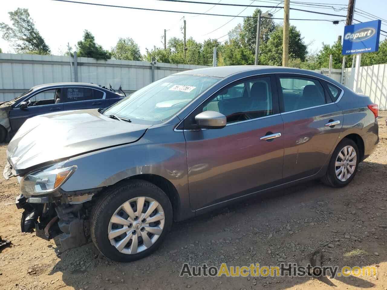 2019 NISSAN SENTRA S, 3N1AB7AP8KY370885