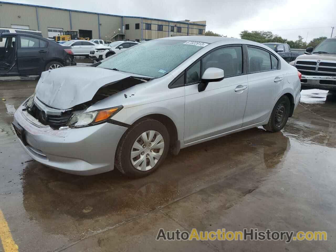 2012 HONDA CIVIC LX, 2HGFB2F5XCH327851