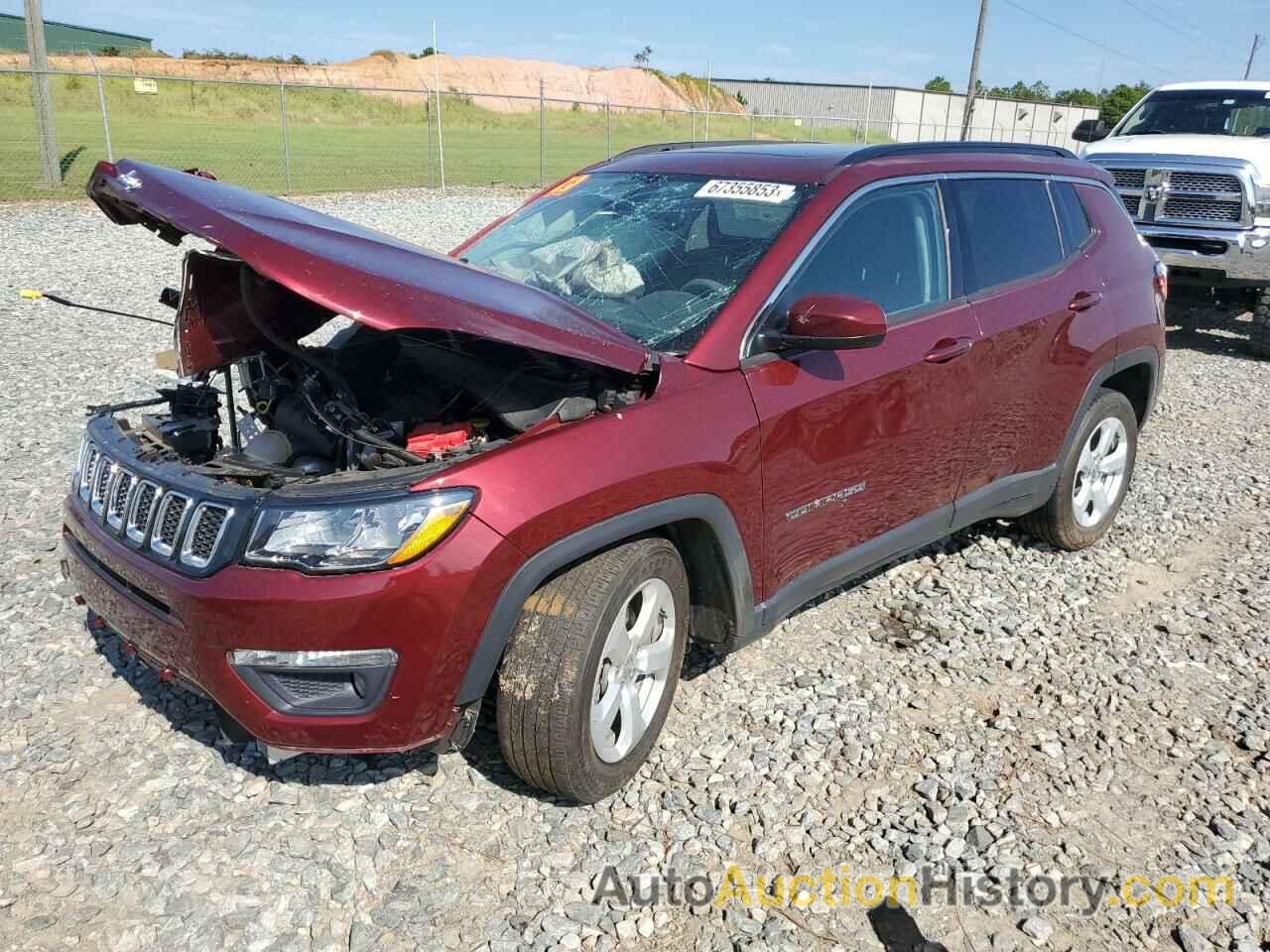 2021 JEEP COMPASS LATITUDE, 3C4NJCBB5MT518097