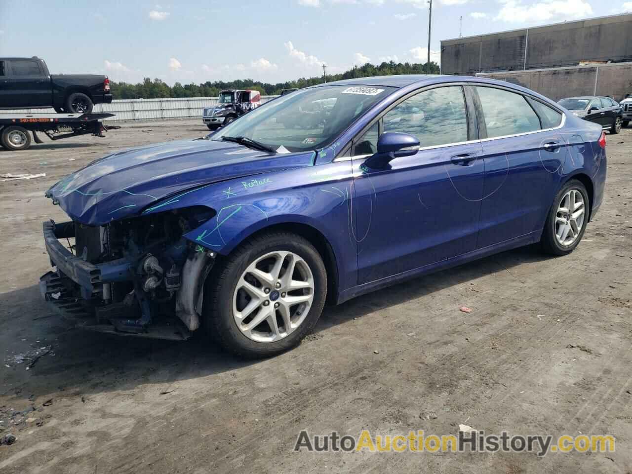 2016 FORD FUSION SE, 3FA6P0H72GR174028