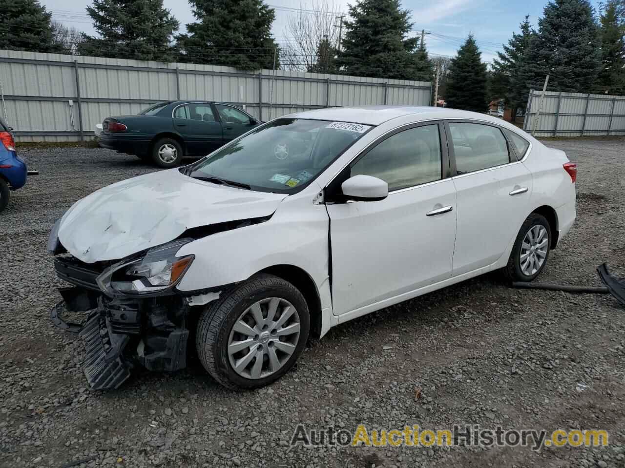 2016 NISSAN SENTRA S, 3N1AB7APXGY304460