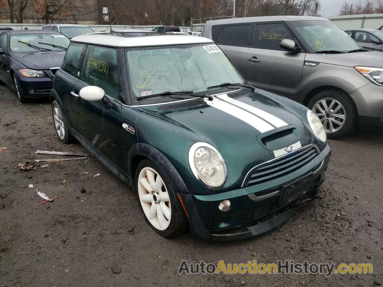 2006 MINI COOPER S, WMWRE33576TL23712