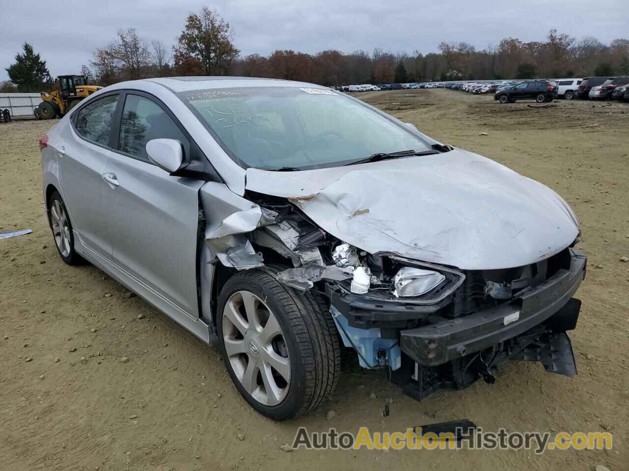 2013 HYUNDAI ELANTRA GLS, 5NPDH4AE5DH391263