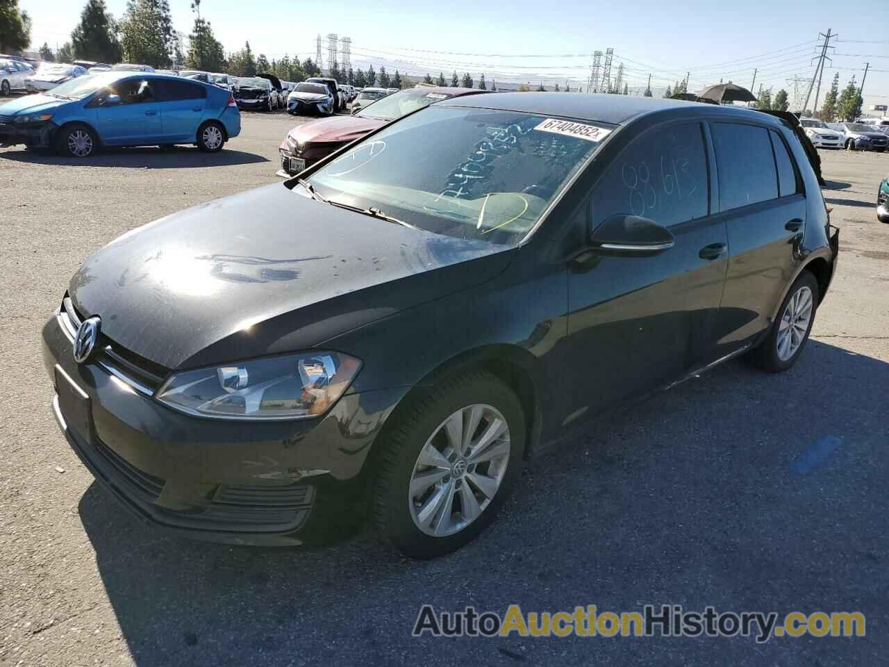 2015 VOLKSWAGEN GOLF TDI, 3VWRA7AU2FM090379