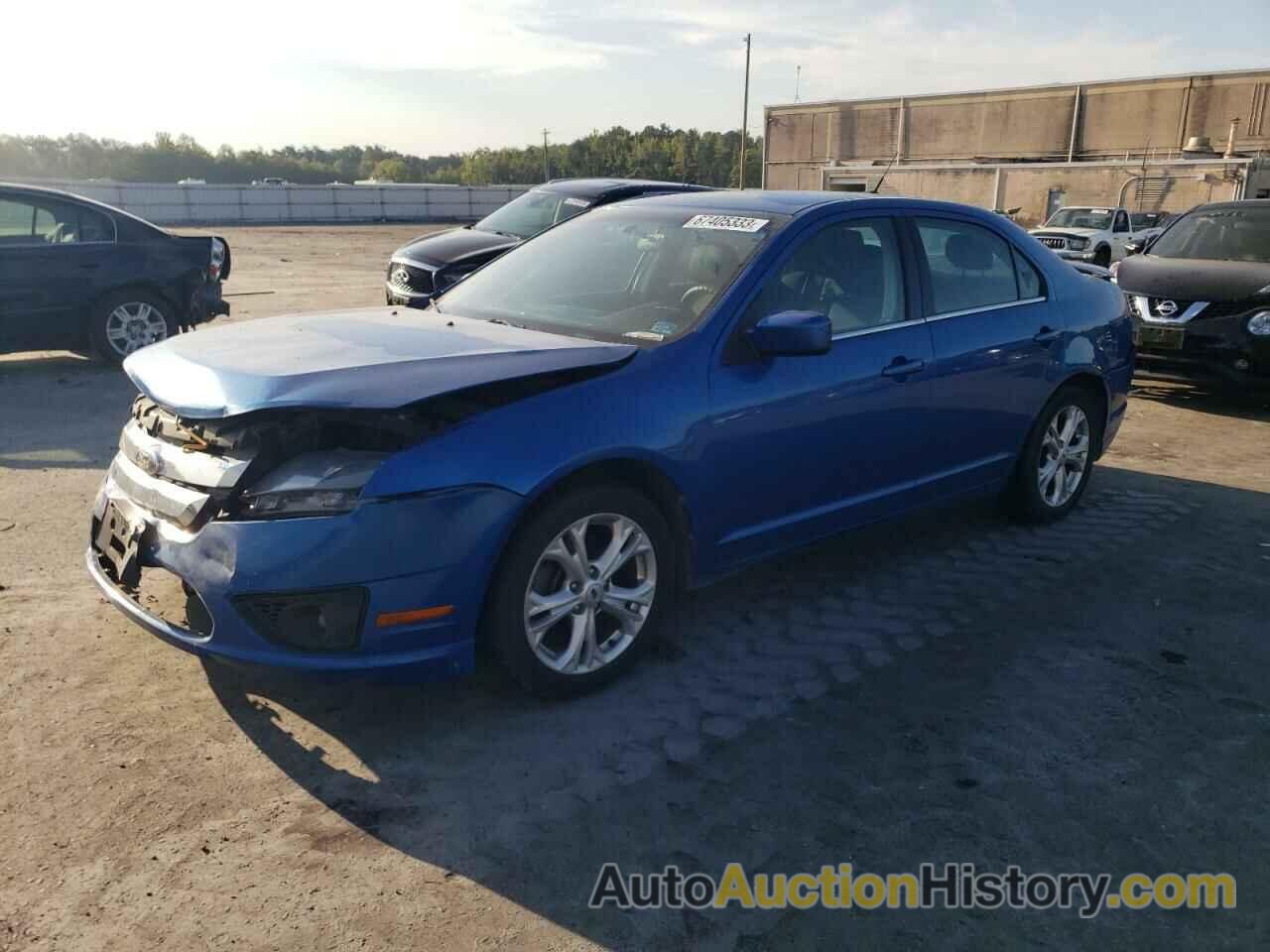 2012 FORD FUSION SE, 3FAHP0HA5CR121001