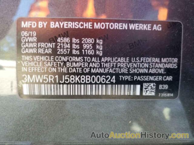 BMW 3 SERIES, 3MW5R1J58K8B00624