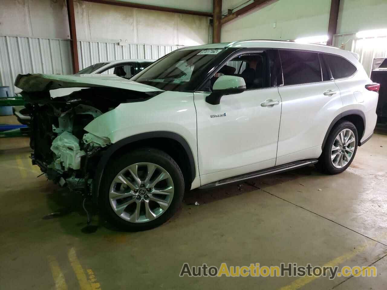 2021 TOYOTA HIGHLANDER HYBRID LIMITED, 5TDYARAH5MS005433