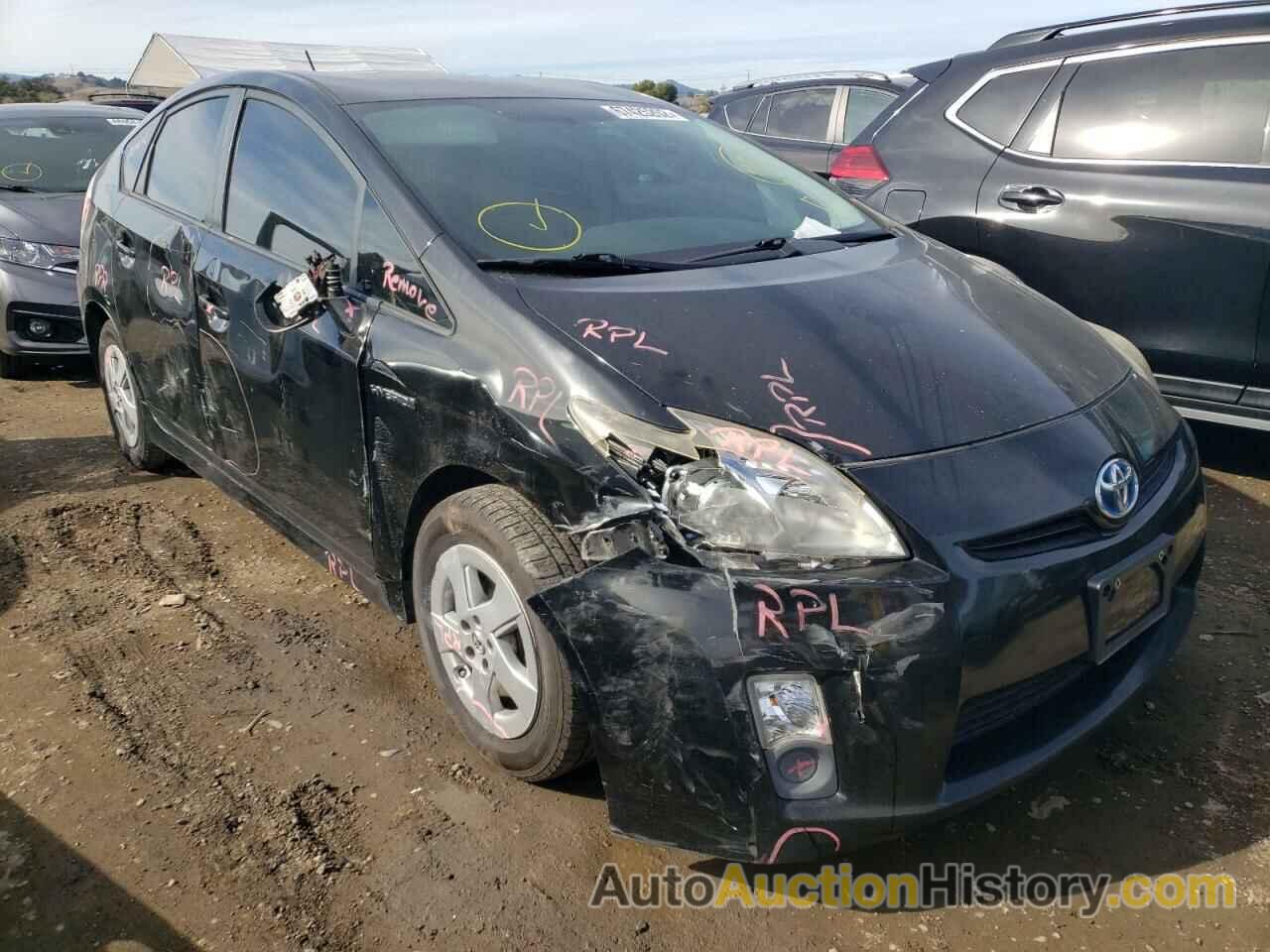 2011 TOYOTA PRIUS, JTDKN3DU7B0270256