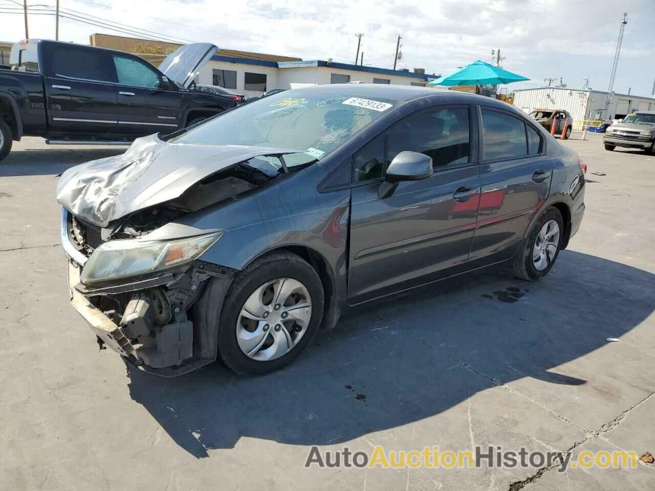 2013 HONDA CIVIC LX, 2HGFB2F59DH559438