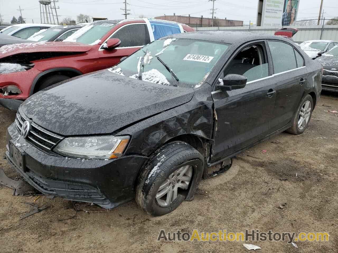 2017 VOLKSWAGEN JETTA S, 3VW2B7AJ9HM367942