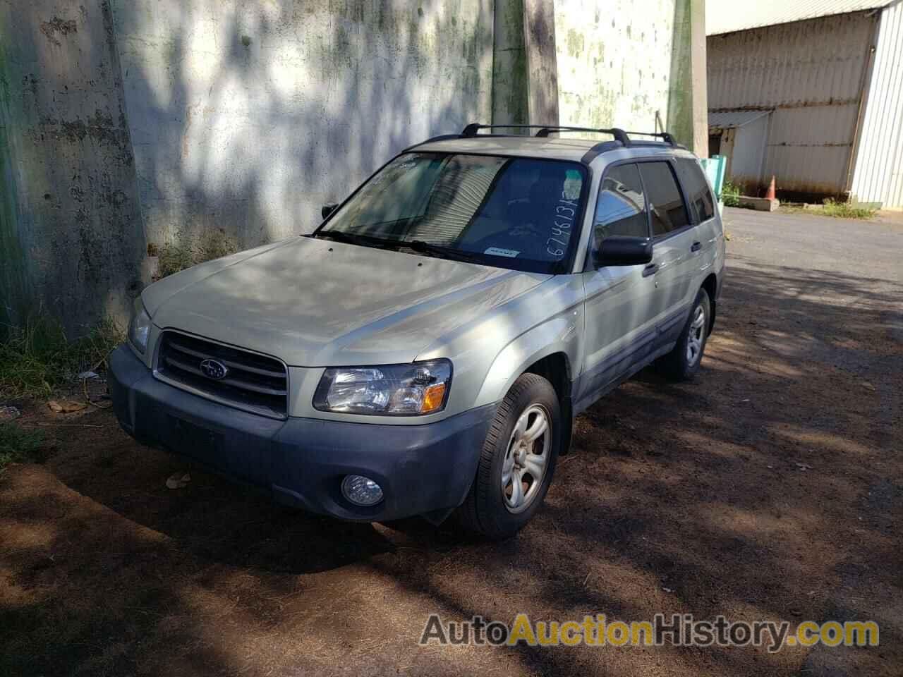 2005 SUBARU FORESTER 2.5X, JF1SG63645H707835