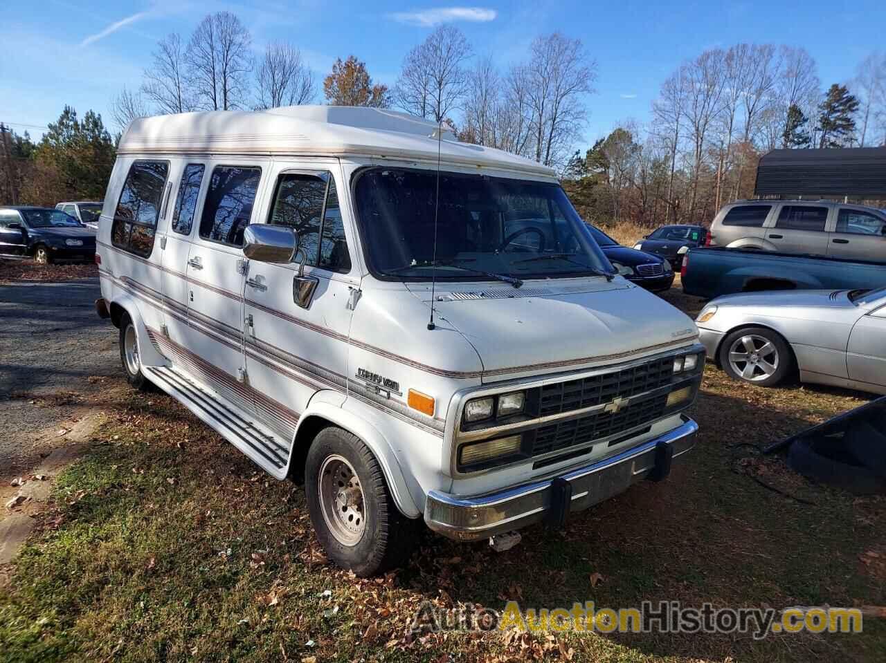 1993 CHEVROLET G SERIES, 1GBEG25K1PF339918