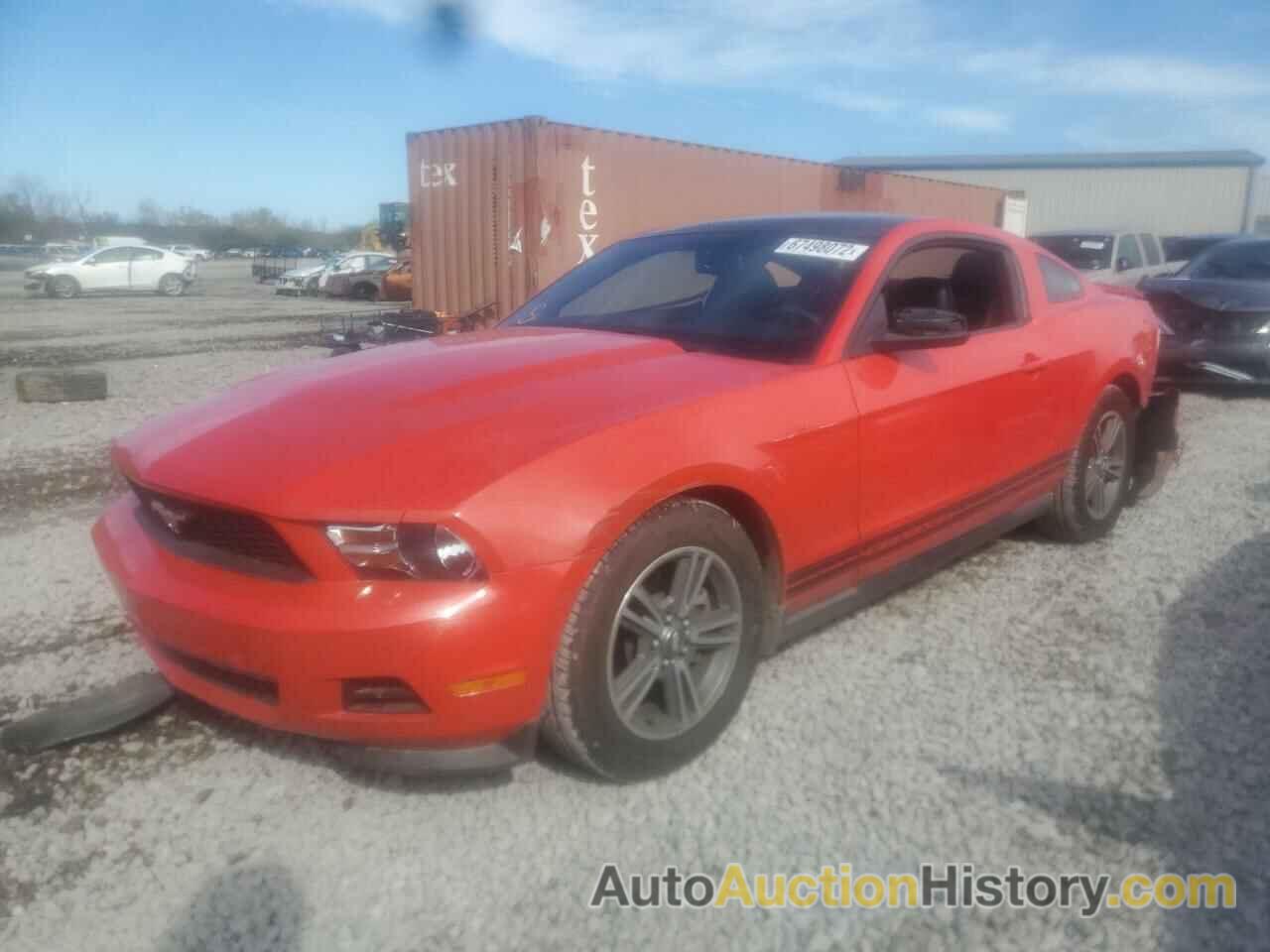 2011 FORD MUSTANG, 1ZVBP8AM4B5110167