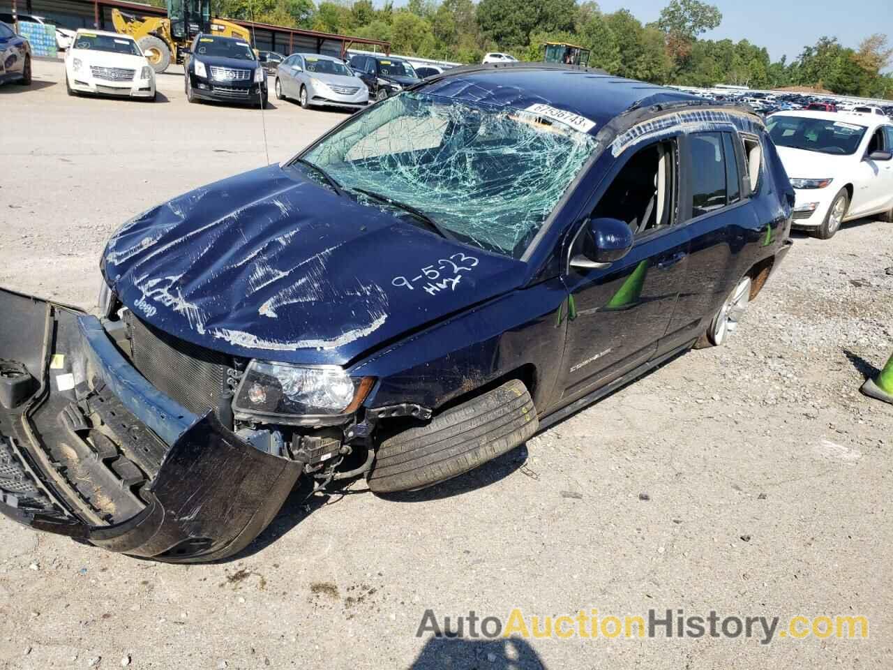 2016 JEEP COMPASS LATITUDE, 1C4NJDEB9GD782094