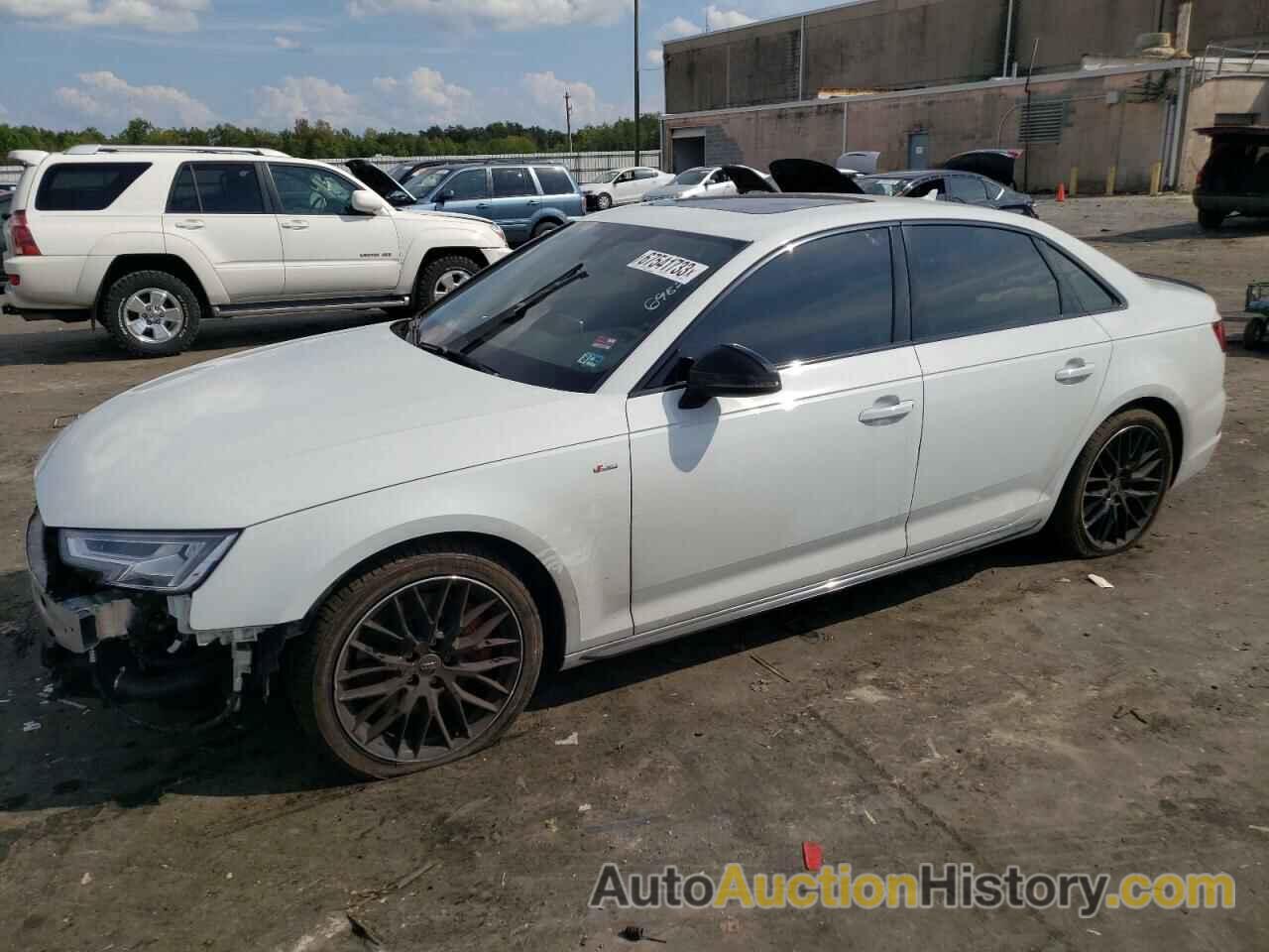 2018 AUDI A4 PREMIUM PLUS, WAUENAF43JA030707