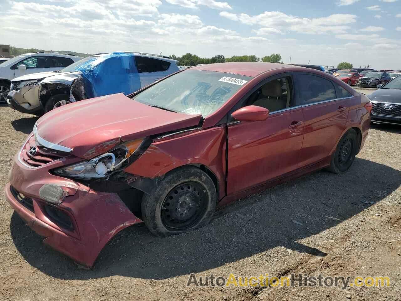 2012 HYUNDAI SONATA GLS, 5NPEB4AC7CH320228