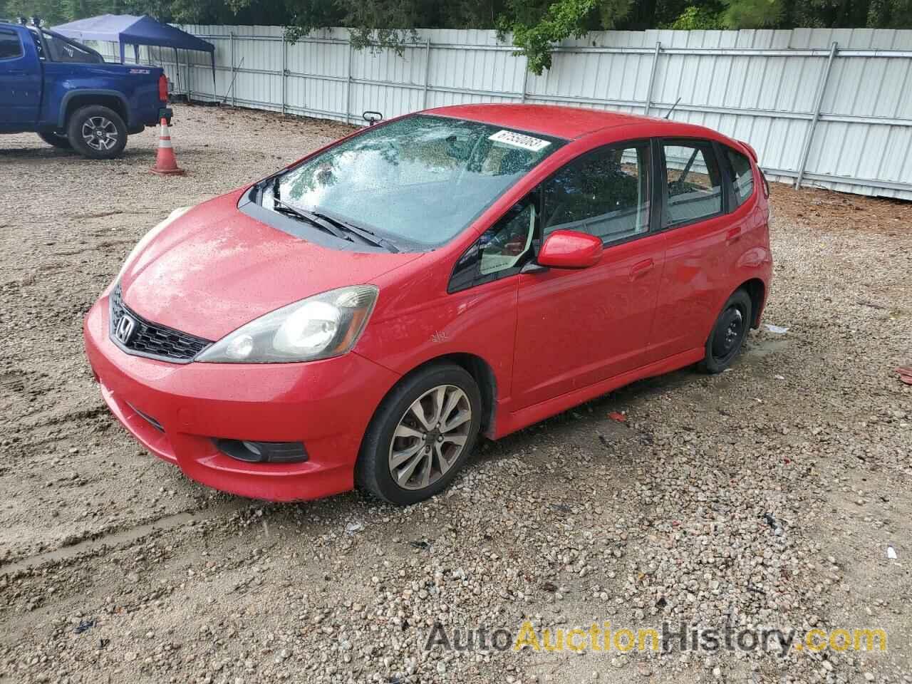 2013 HONDA FIT SPORT, JHMGE8G59DC039317