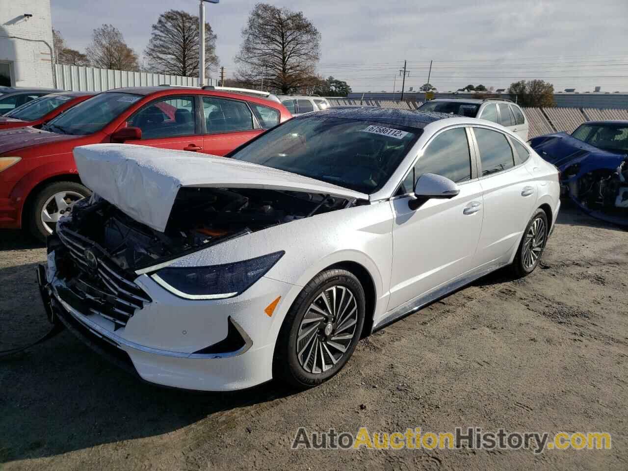 2021 HYUNDAI SONATA HYBRID, KMHL54JJ2MA019755