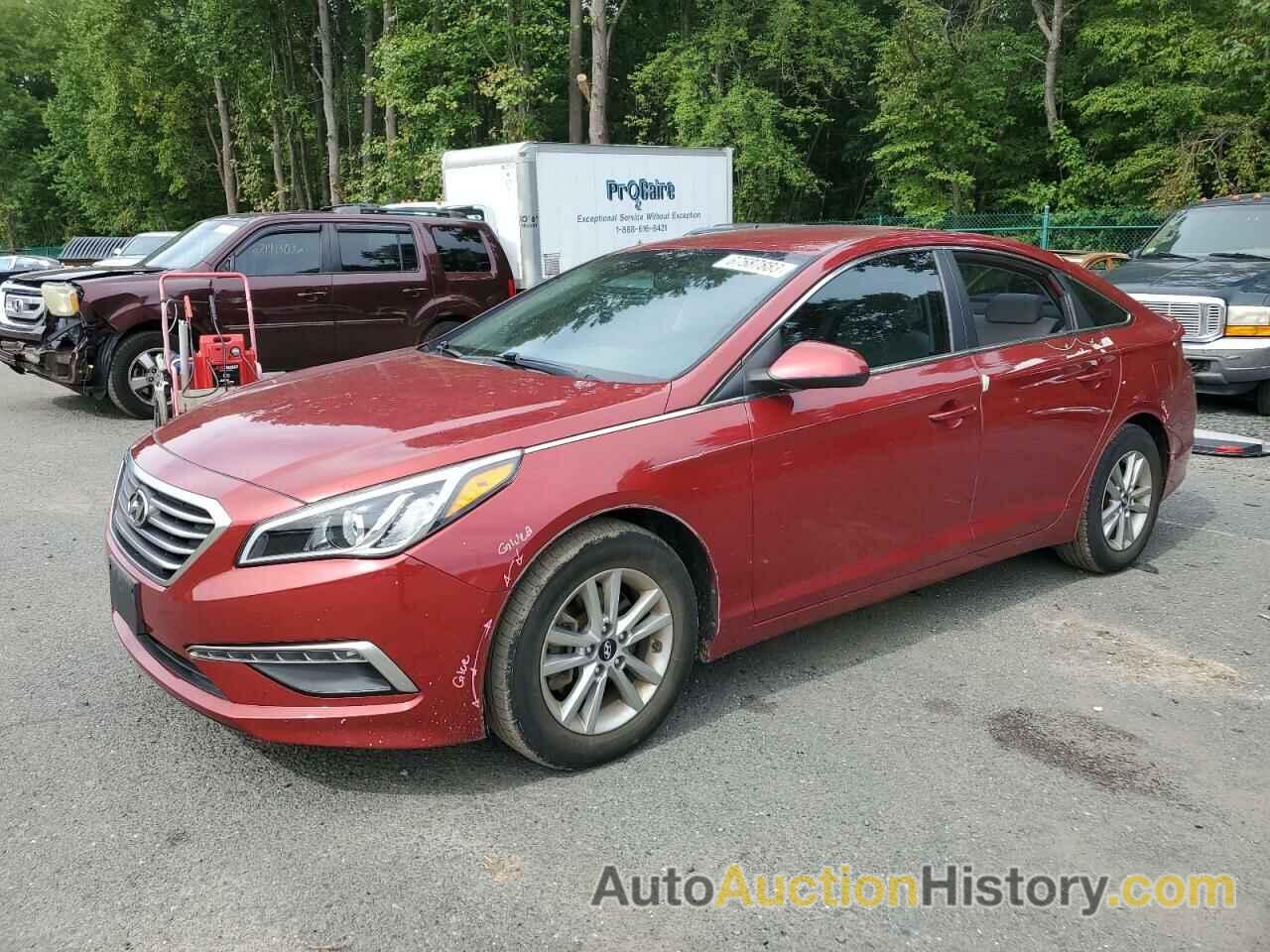 2015 HYUNDAI SONATA SE, 5NPE24AF1FH010509